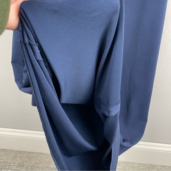 Laundry by Design NWT Navy Blue Dress with Black Shiny Stones by Shoulder Size 6 - Picture 8 of 10